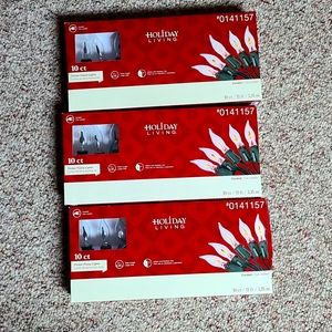 NIB 3 BOXES OF FLICKER FLAME LIGHTS